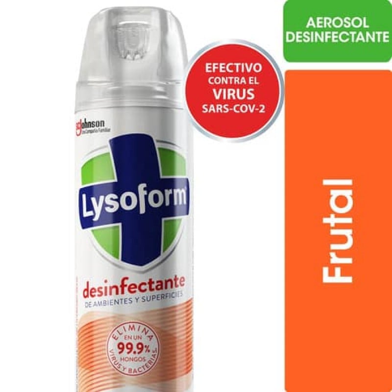 Tu Super Lysoform Desinfectante De Ambientes Y Superficies Frutal Ml